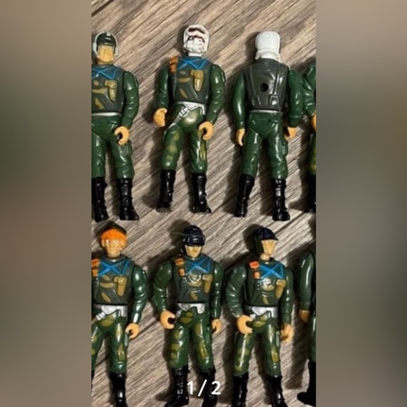 16 Desert Defender Action Figures (SGI, Sungold MFG. CO) 1980s. 4” G.I Joe Toys - Picture 3 of 3